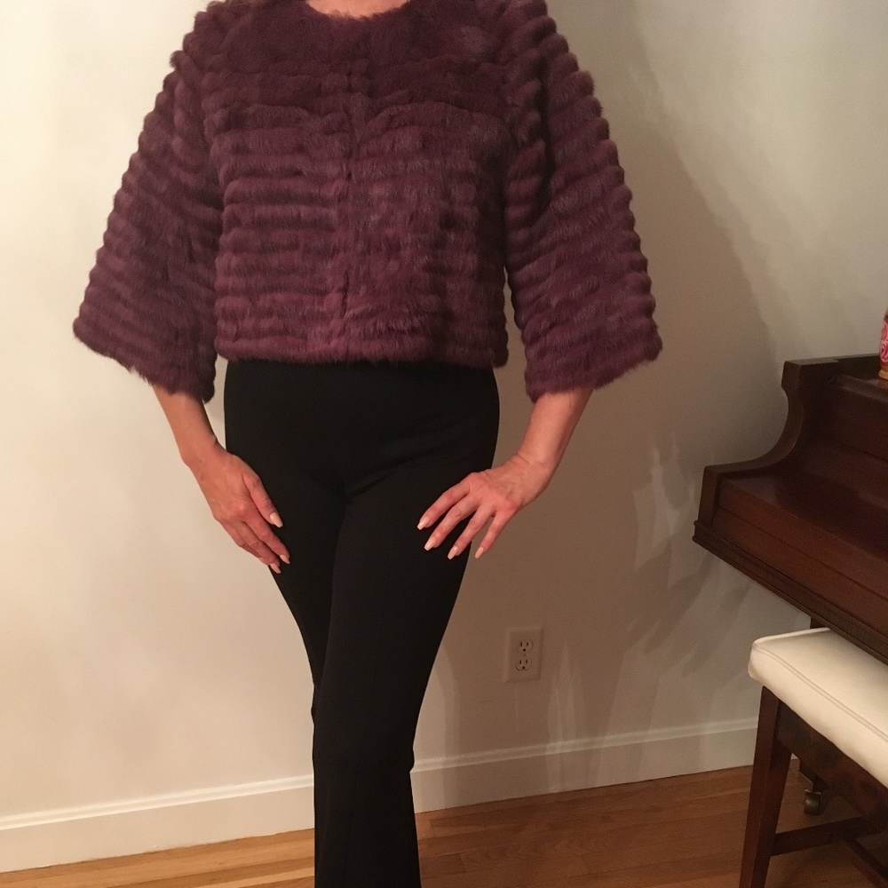 Neiman Marcus Real Rabbit fur jacket.